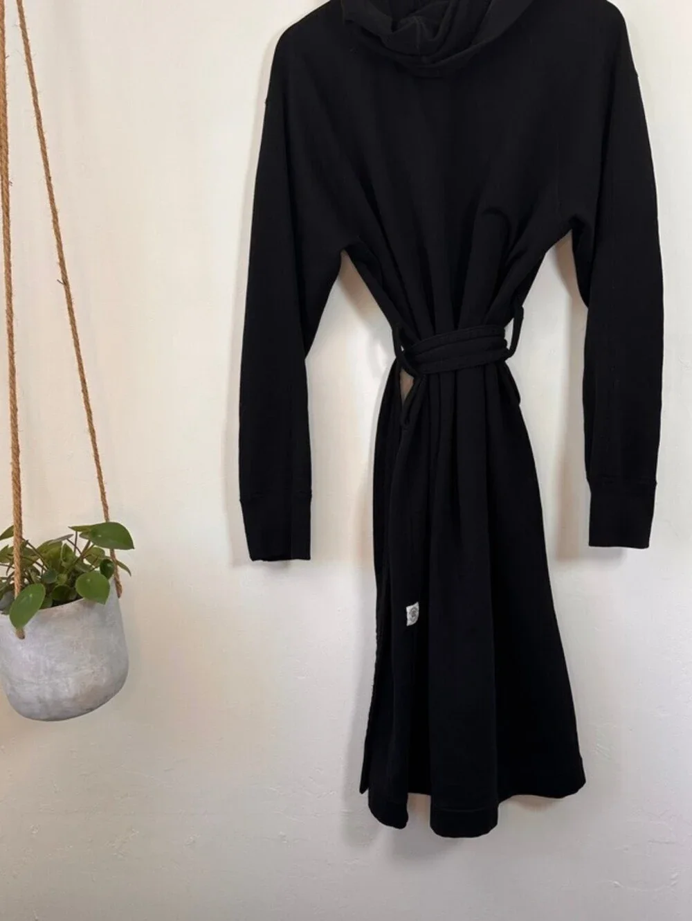 Reigning Champ Robe Size Small Black Hoodie